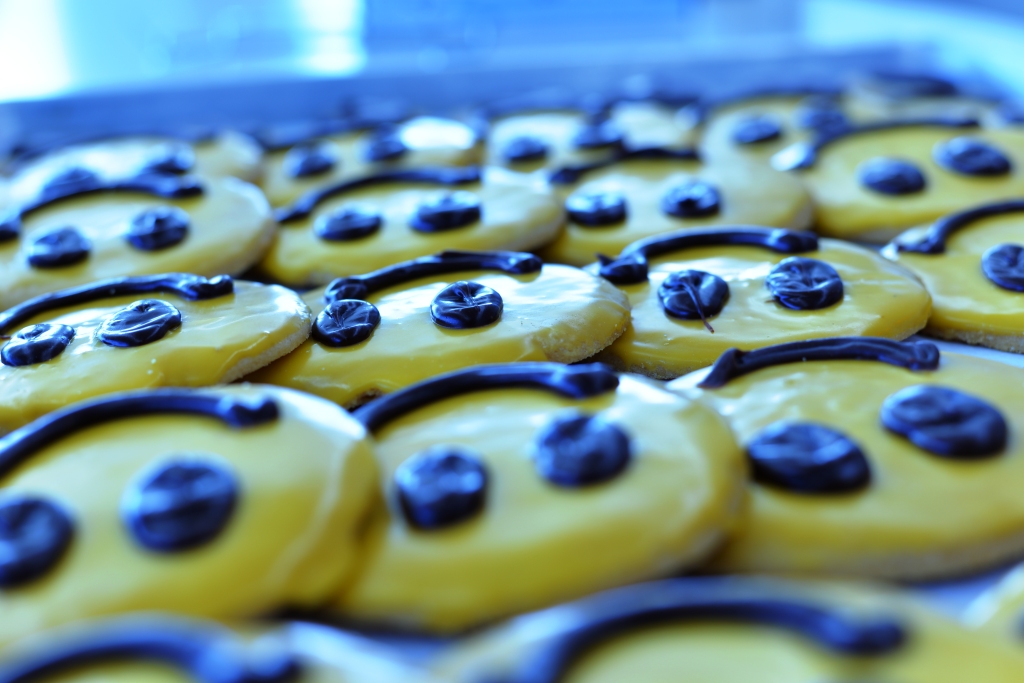 Our Famous Smiley Iced Cookies